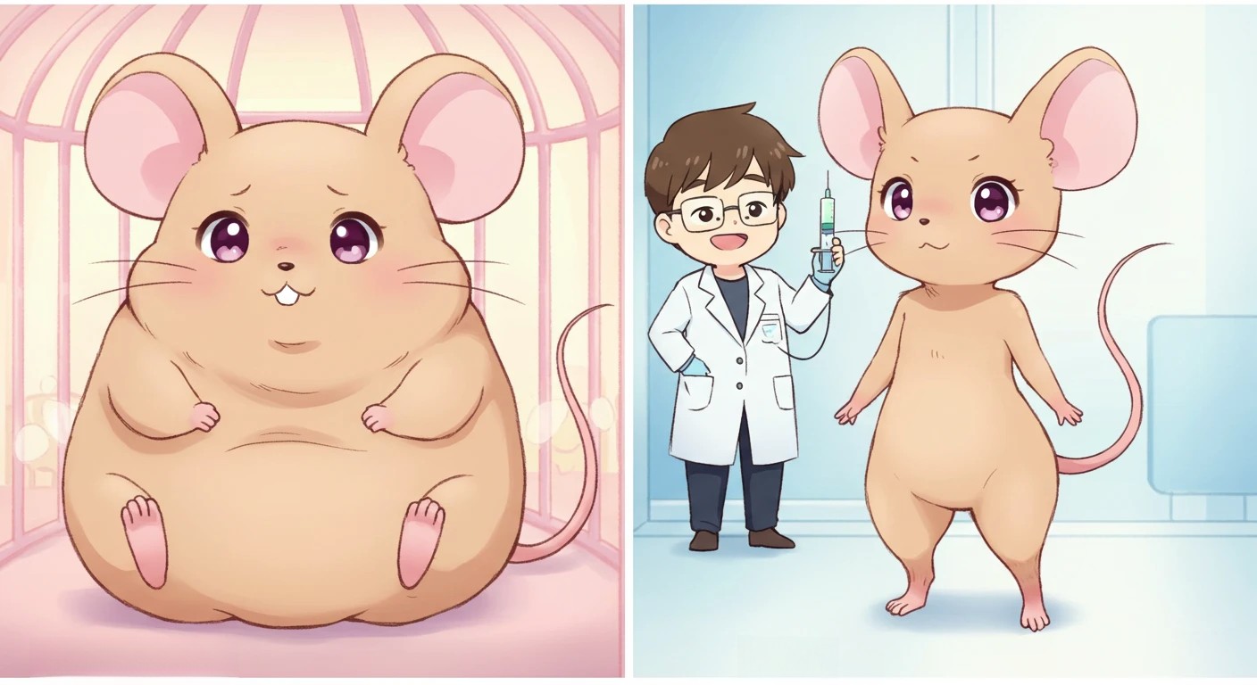 키토 다이어트 가이드 렙틴 실험쥐 이야기