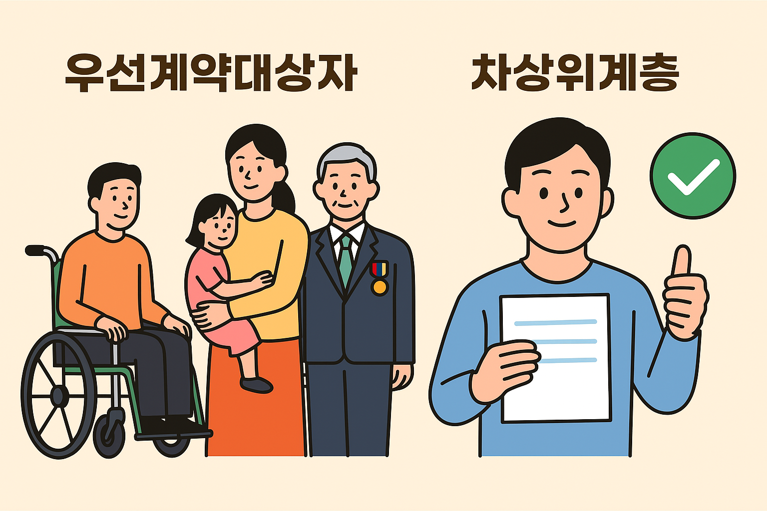 2025 신규 로또 판매점 신청 자격 상세 분석 이미지 우선계약대상자와 차상위계층