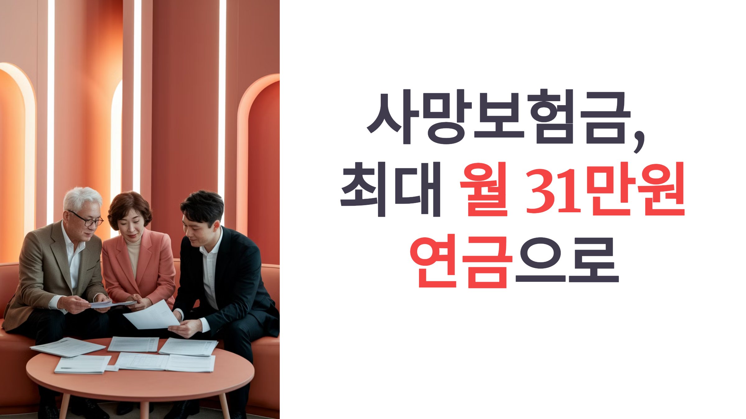 사망보험금 유동화 정책 소개 썸네일