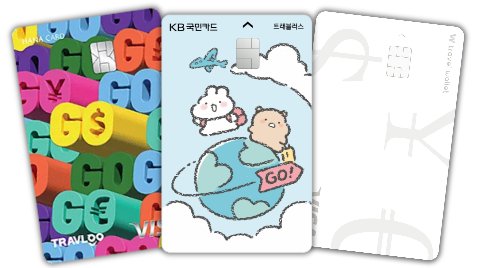 트래블 체크카드 유럽 여러 국가 장기 여행을 위한 조합