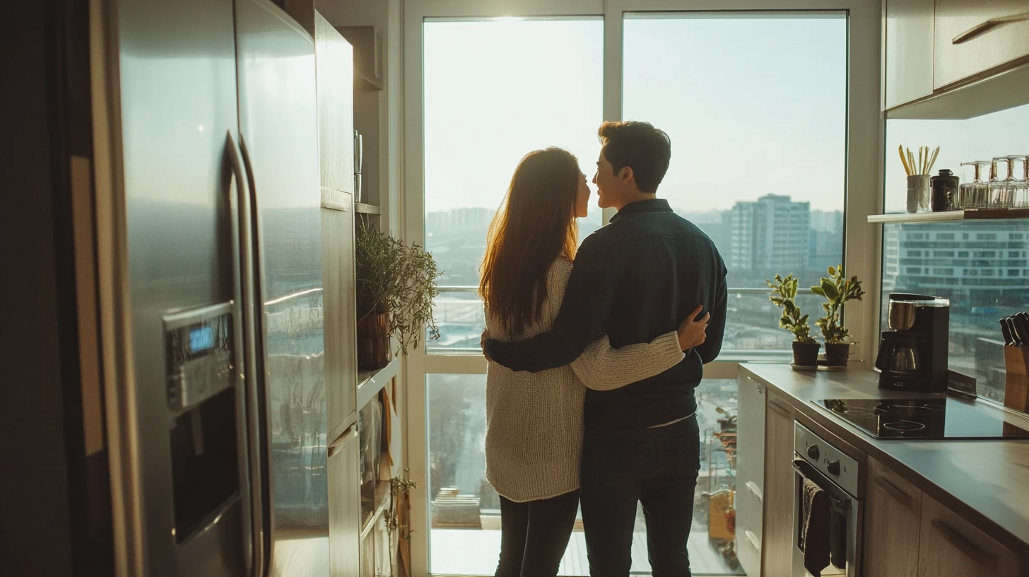 인천 천원주택 이란 정의 설명_행복한 모습의 신혼부부