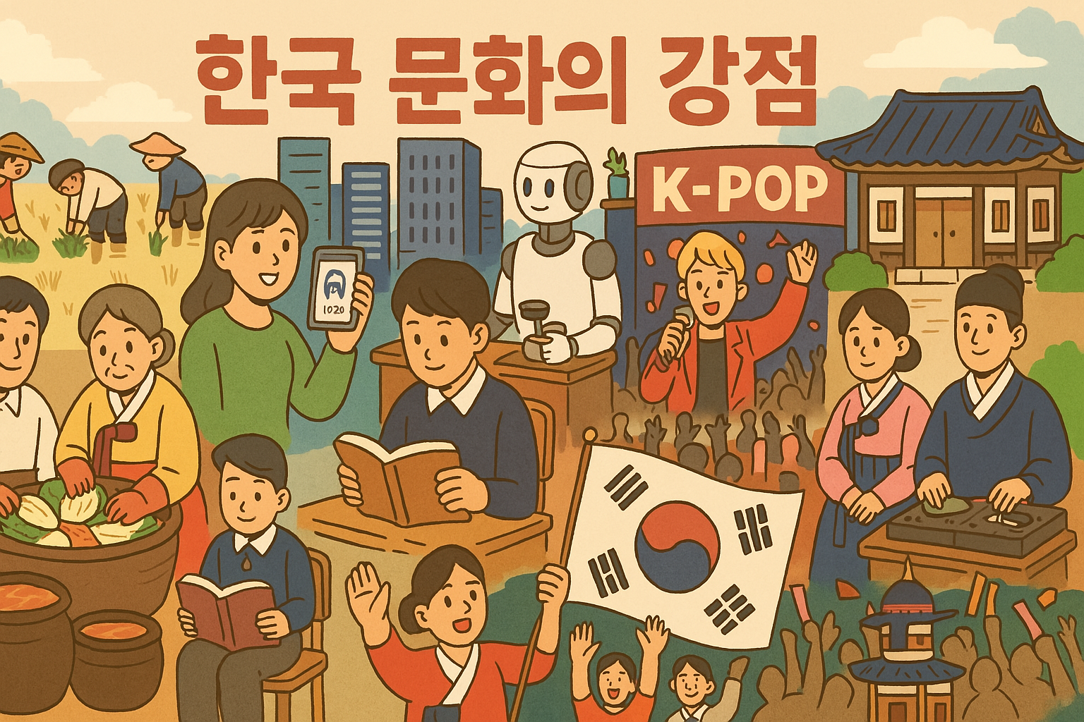 관광통역안내사 독학 면접 기출 한국문화의 강점