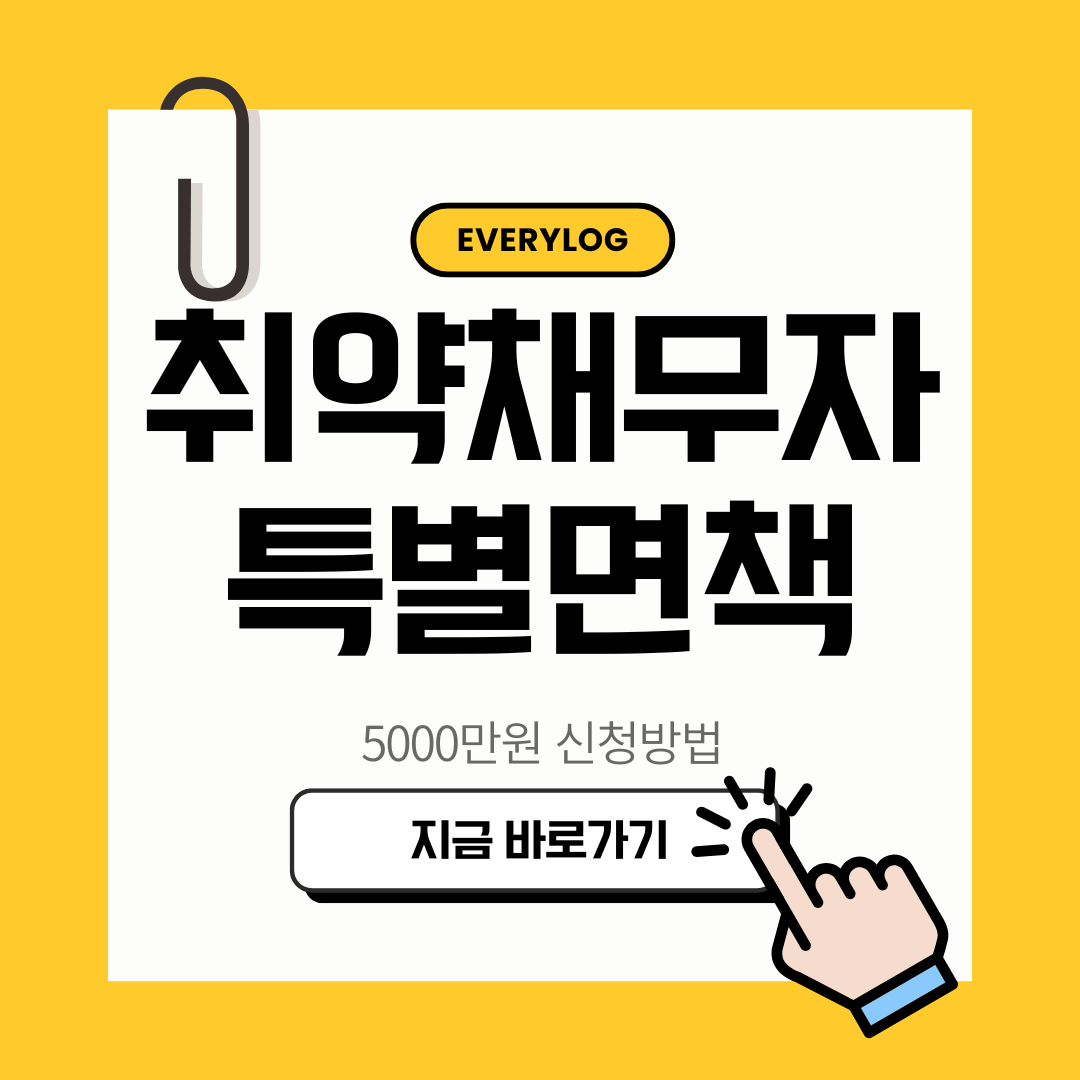 청산형 채무조정 취약채무자 특별면책